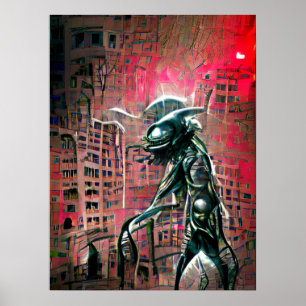 Alien Invasion Poster