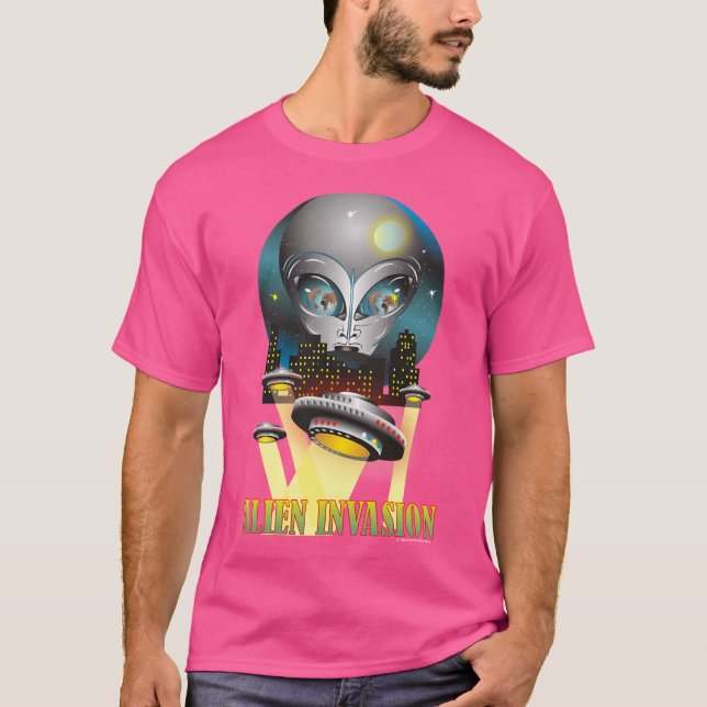 Alien Invasion T-Shirt (Front)