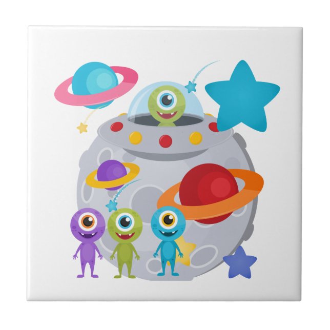 Alien Invasion Tile (Front)