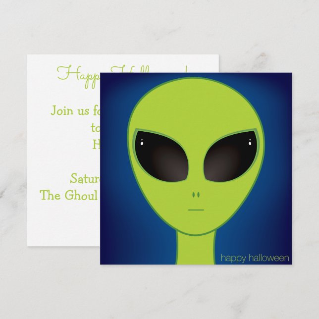 Alien Invitation (Front/Back)