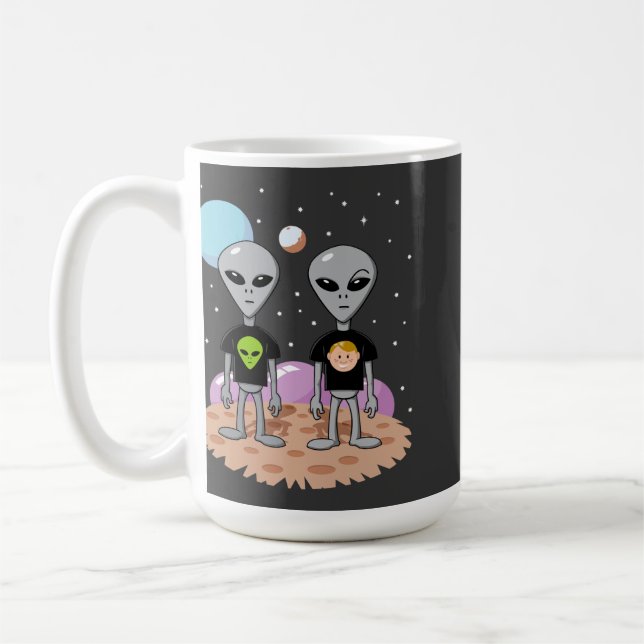 Alien Irony Mug (Left)