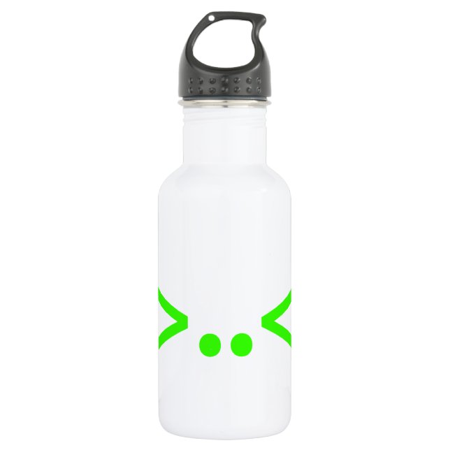 ALIEN Japanese Emoticon 532 Ml Water Bottle (Front)