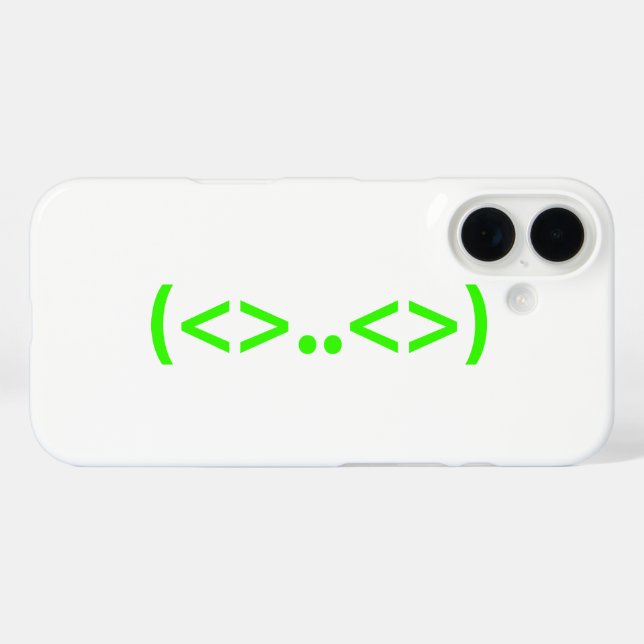 ALIEN Japanese Emoticon Case-Mate iPhone Case (Back (Horizontal))