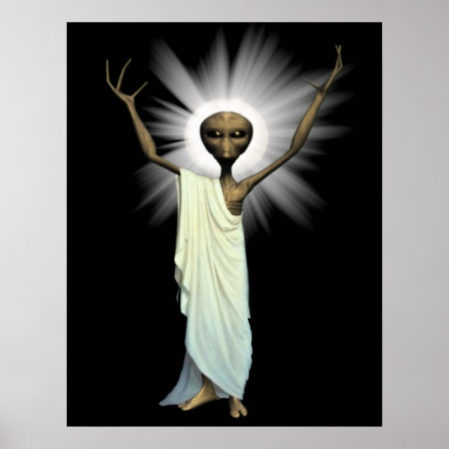 Alien Jesus Print (Front)