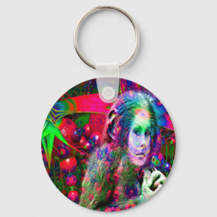 Alien Jungle Key Ring