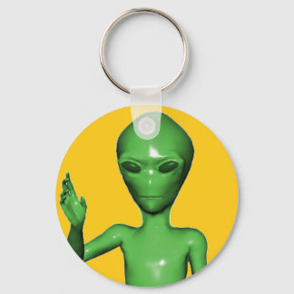 Alien Key Ring