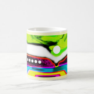 Alien landscape coffee mug