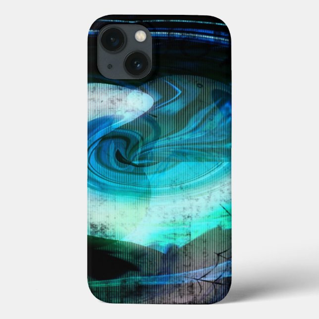 Alien Landscape Grunge iPad Air Case (Back)