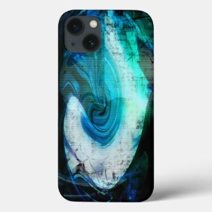 Alien Landscape Grunge iPad Case