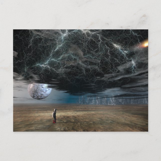 Alien Landscape Postcard (Front)