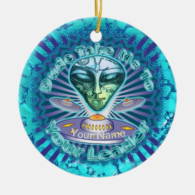 Alien Leader  Ornament (Front)