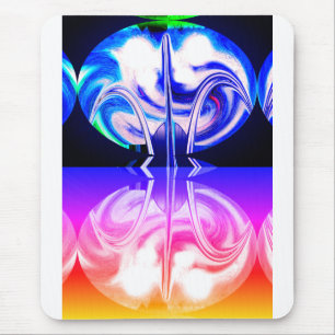 Alien life art mouse mat