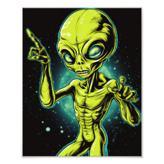 Alien Life Photo Print