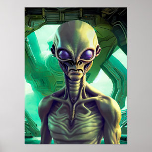 Alien - Little Green Men Poster 18 x 24