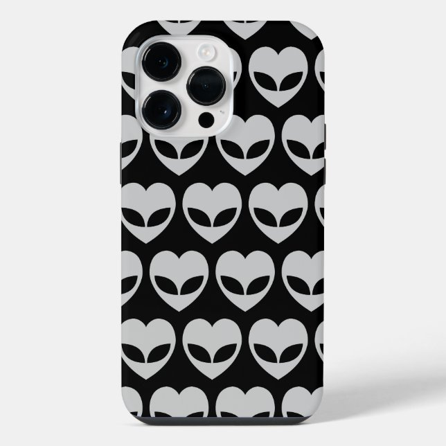 Alien Love Heart Case-Mate iPhone Case (Back)