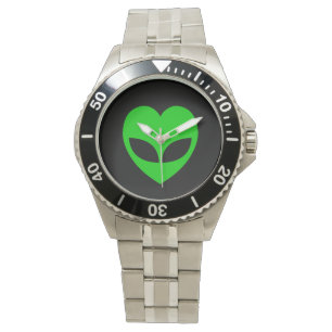 Alien Love Heart Watch