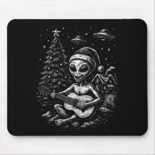 Alien Loves Christmas Mouse Mat