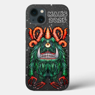 Alien Mars Cyclop Creature iPhone 13 Case