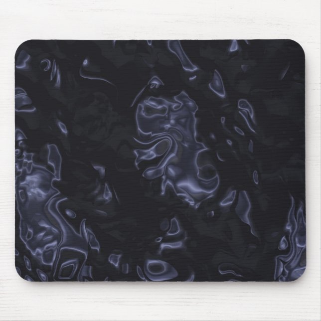 alien melted metal mouse mat (Front)