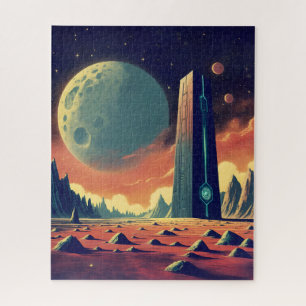 Alien Monolith Jigsaw Puzzle