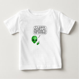 Alien Mother's Day Baby T-Shirt
