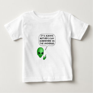Alien Mother's Day Baby T-Shirt