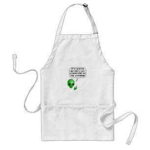 Alien Mother's Day Standard Apron