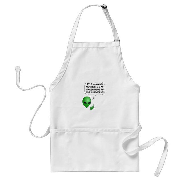 Alien Mother's Day Standard Apron (Front)