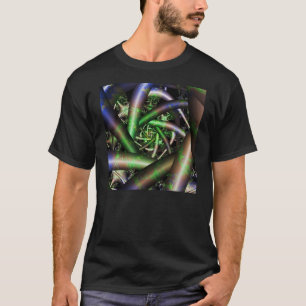 Alien Multicolor Fractal Art T-Shirt