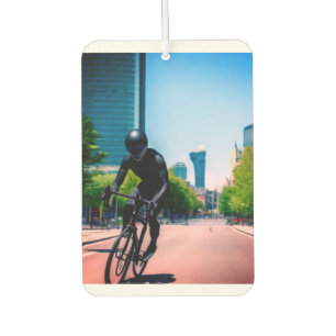 Alien nature earth digital art poster car air freshener