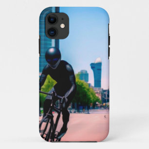 Alien nature earth digital art poster iPhone 11 case