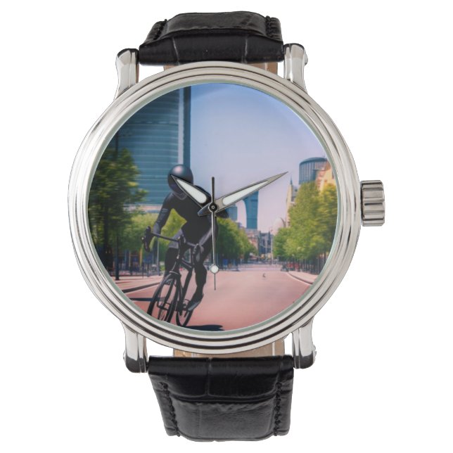 Alien nature earth digital art poster watch (Front)