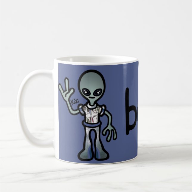 alien nectar. coffee mug (Left)