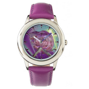 ALIEN NEREIDE /NYMPH OF WATER,PINK SEASHELL Sci-Fi Watch