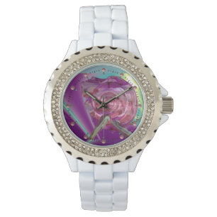 ALIEN NEREIDE /NYMPH OF WATER,PINK SEASHELL Sci-Fi Watch