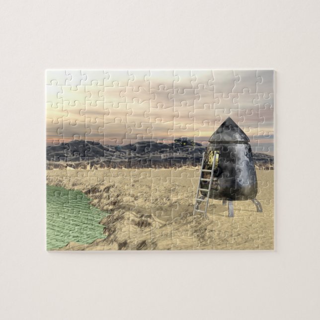 Alien Oasis Jigsaw Puzzle (Horizontal)