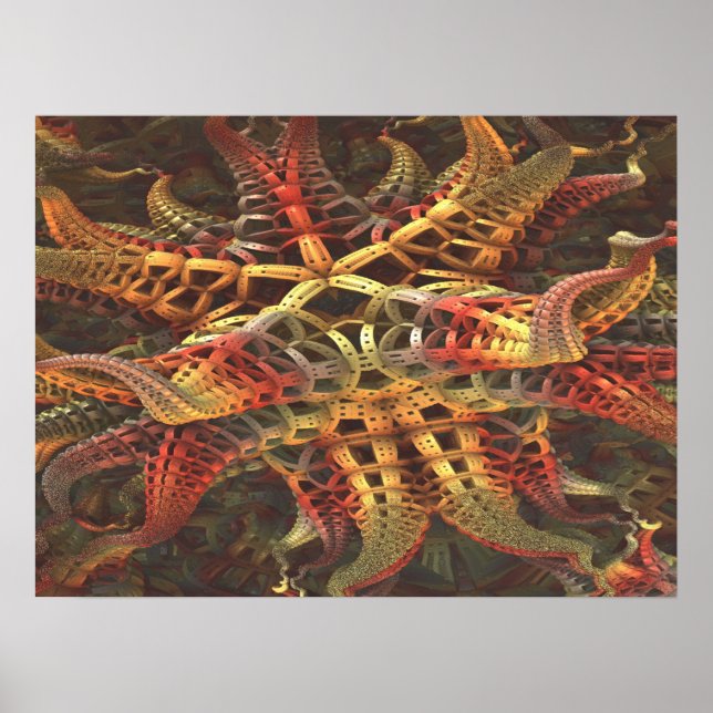 Alien Octopus Poster (Front)