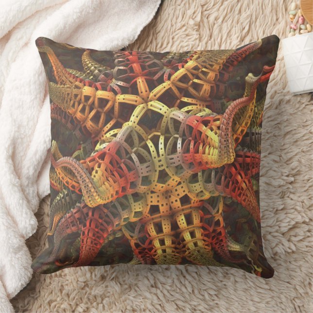 Alien Octopus Throw Pillow (Blanket)