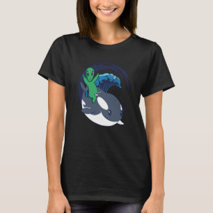 Alien Orca Whale Extraterrestrials Alien Orca T-Shirt