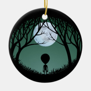 Alien Ornament Cute Alien Decoration Personalised