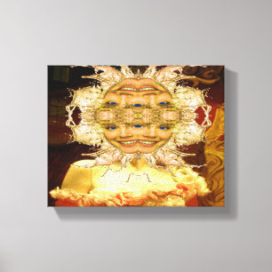 Alien Party Canvas Print