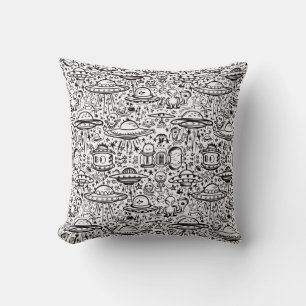Alien Pattern Cushion