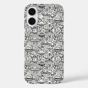 Alien Pattern Phone Case
