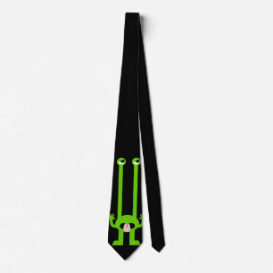 Alien Peekaboo Tie