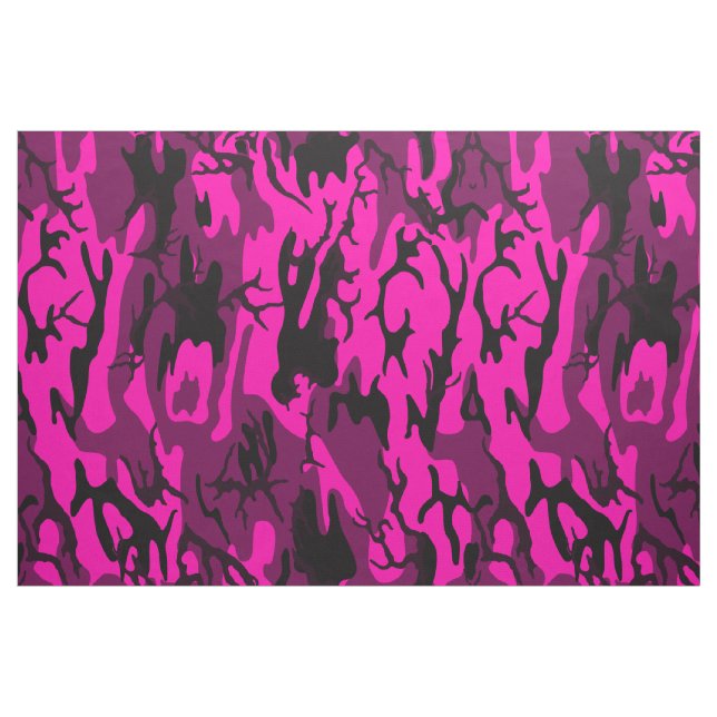 Alien Pink Camo Fabric (Fat Quarter)