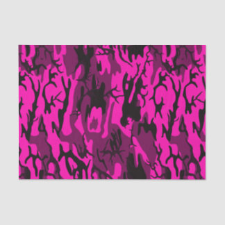 Alien Pink Camo Tissue Paper