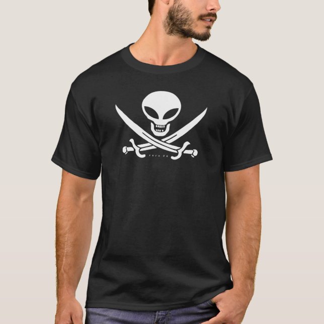 Alien Pirate T-Shirt (Front)