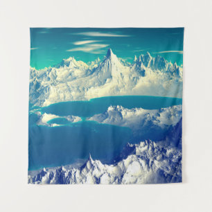 Alien Planet - 3D ed Computer Artwork. Rocks and s Tapestry