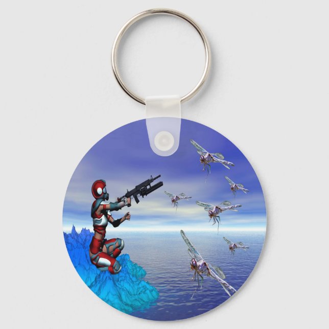 Alien Planet Key Ring (Front)
