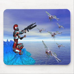 Alien Planet Mouse Mat
